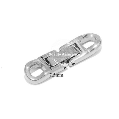 2 τμχ Ανοξείδωτο ατσάλι με χρυσό κούμπωμα κούμπωμα κολιέ βραχιόλι αλυσίδα κούμπωμα κοσμήματα κατασκευή DIY Υποδοχές