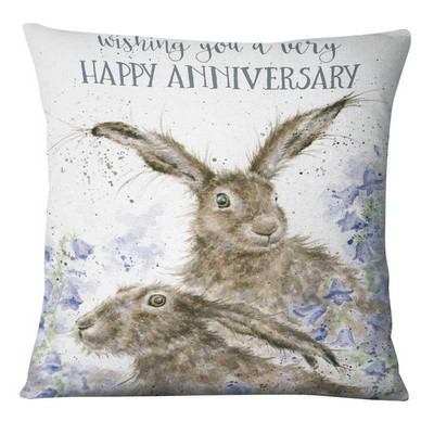 Slatke slike roditelj-dijete Životinje Jastučnica Jastučnica od lanenog platna Ukrasni jastuk Kućni dekor Kauč Jastučnica 17*17