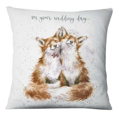 Slatke slike roditelj-dijete Životinje Jastučnica Jastučnica od lanenog platna Ukrasni jastuk Kućni dekor Kauč Jastučnica 17*17