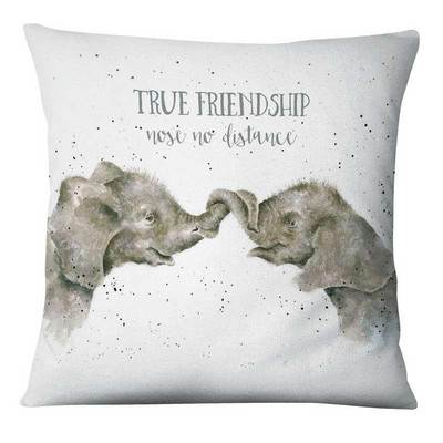 Slatke slike roditelj-dijete Životinje Jastučnica Jastučnica od lanenog platna Ukrasni jastuk Kućni dekor Kauč Jastučnica 17*17