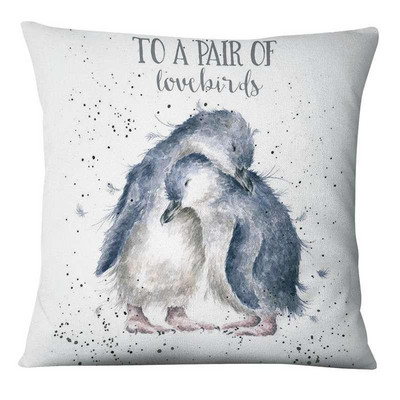 Slatke slike roditelj-dijete Životinje Jastučnica Jastučnica od lanenog platna Ukrasni jastuk Kućni dekor Kauč Jastučnica 17*17