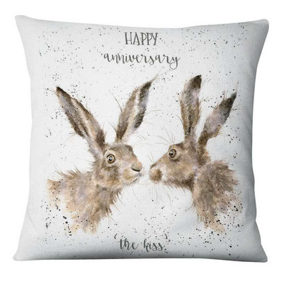 Slatke slike roditelj-dijete Životinje Jastučnica Jastučnica od lanenog platna Ukrasni jastuk Kućni dekor Kauč Jastučnica 17*17