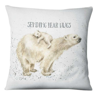 Slatke slike roditelj-dijete Životinje Jastučnica Jastučnica od lanenog platna Ukrasni jastuk Kućni dekor Kauč Jastučnica 17*17