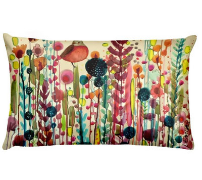 Jastučnica s otisnutim pticama apstraktne tinte, ljubavna ptica, umjetnički otisnuti jastučići, ukrasni jastuk, kućni dekor, jastuci za kauč, jastuci za kauč, 45*45 cm