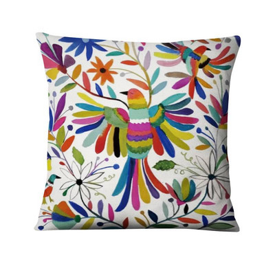 Jastučnica s otisnutim pticama apstraktne tinte, ljubavna ptica, umjetnički otisnuti jastučići, ukrasni jastuk, kućni dekor, jastuci za kauč, jastuci za kauč, 45*45 cm