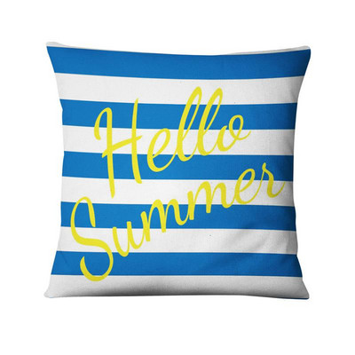 Hello Summer Színes absztrakt geometrikus nyomtatott párnahuzat finom párna dekoratív párnák lakberendezési kanapé díszpárna