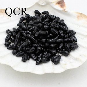 6*10 mm, 300 kom./lot, višebojne perle od ABS-a s dvostrukom rupom imitacije bisera, perle za izradu nakita, indijske perle