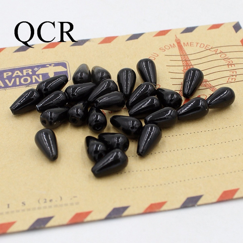 6*10 mm, 300 kom./lot, višebojne perle od ABS-a s dvostrukom rupom imitacije bisera, perle za izradu nakita, indijske perle