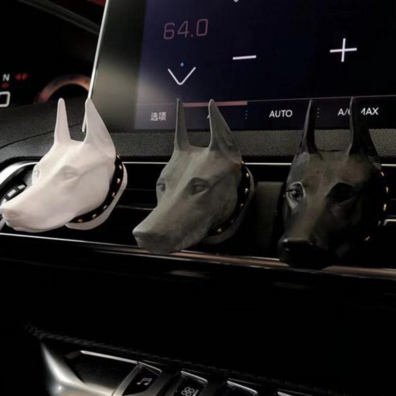 Automobilska kopča za aromaterapiju Izvrsno kreativno uklanjanje mirisa Portret psa Miris Klimatska kopča za ventilaciju Auto dekoracija