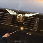 Magic Golden Snitch Air Outlet Autóillat Parfüm Íz Diffúzor Autó Légfrissítő Autó Belső Dekor Kiegészítők Illat