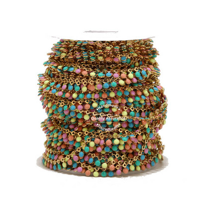 1 metar zlatni lanac od nehrđajućeg čelika u boji sunca za žene, ogrlica, narukvica, izrada narukvica