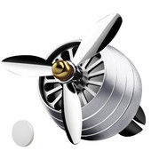 Autóillat diffúzor propeller Szellőző klip Illóolaj autós parfüm diffúzor Creative Air Force propeller Forma autószag megszüntető