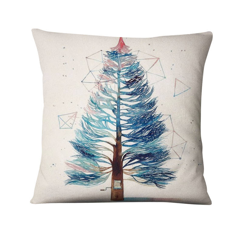 Nordijska jednostavna crtana ilustracija Jastučnica Jastuk s otisnutim sirenama Ukrasni jastuci Kućni dekor Jastuk za kauč 45*45 cm