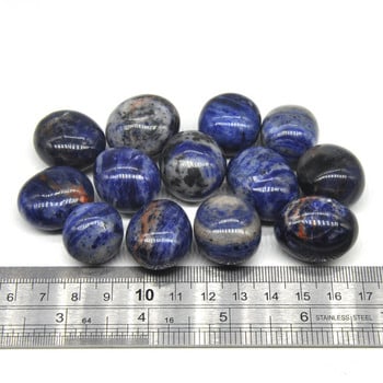 Blue Sodalite Tumbled Stones Φυσικό Χύμα Χαλίκι Πέτρα Ορυκτά Θεραπευτικά Κρύσταλλοι Πολύτιμοι λίθοι Δείγμα Διακόσμηση Δεξαμενής Διακόσμηση σπιτιού