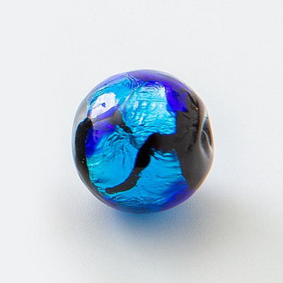 5 komada okruglog oblika 8 mm 10 mm 12 mm šarene folije ručno rađene Lampwork staklene labave perle za izradu nakita DIY rukotvorine