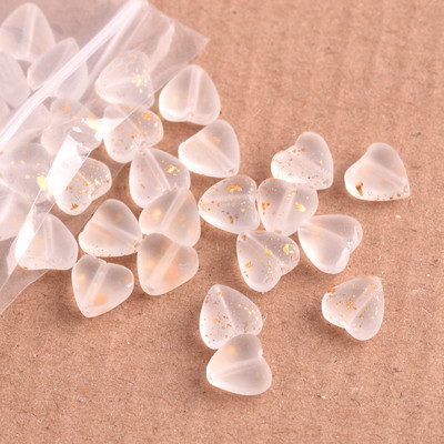 20 komada malih srcolika 8 mm šarenih Lampwork kristalnih staklenih perli za izradu nakita DIY rukotvorine