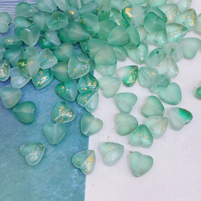 20 komada malih srcolika 8 mm šarenih Lampwork kristalnih staklenih perli za izradu nakita DIY rukotvorine