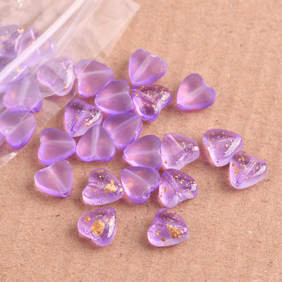 20 komada malih srcolika 8 mm šarenih Lampwork kristalnih staklenih perli za izradu nakita DIY rukotvorine