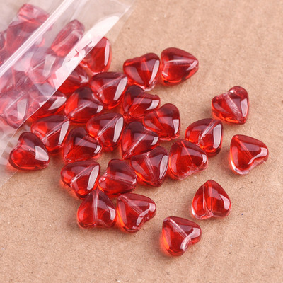 20 komada malih srcolika 8 mm šarenih Lampwork kristalnih staklenih perli za izradu nakita DIY rukotvorine