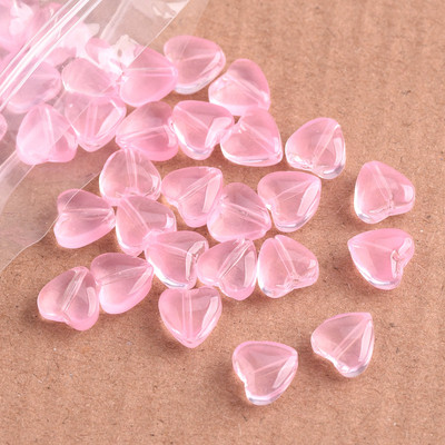 20 komada malih srcolika 8 mm šarenih Lampwork kristalnih staklenih perli za izradu nakita DIY rukotvorine