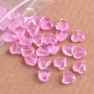 20 komada malih srcolika 8 mm šarenih Lampwork kristalnih staklenih perli za izradu nakita DIY rukotvorine