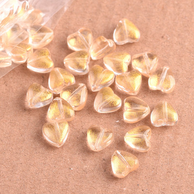 20 komada malih srcolika 8 mm šarenih Lampwork kristalnih staklenih perli za izradu nakita DIY rukotvorine