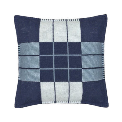 Karirana H jastučnica Marka kašmir jastučnica 45x45cm heklana pletena jastučnica za spavaću sobu kauč ukrasna jastučnica