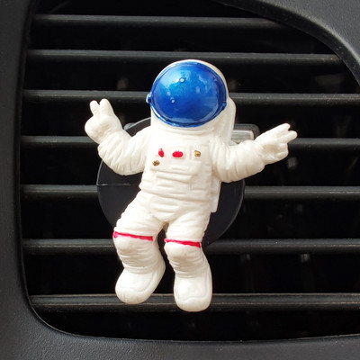 Astronaut Earth Autó Légfrissítő Illat Diffúzor Spaceman Belső Kiegészítők Autó Klíma Kivezető Szellőző Parfüm Clip