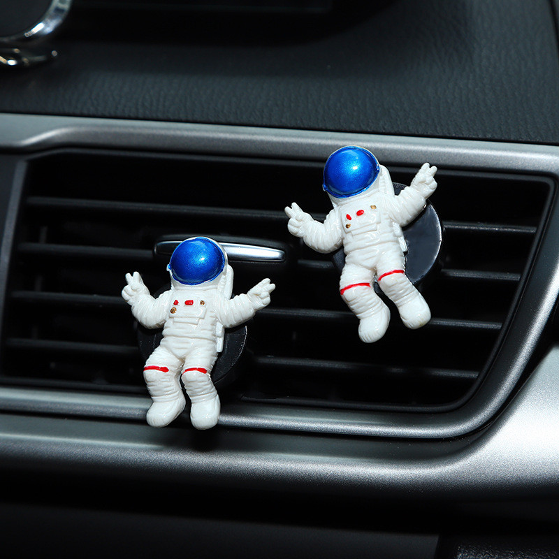Astronaut Earth Autó Légfrissítő Illat Diffúzor Spaceman Belső Kiegészítők Autó Klíma Kivezető Szellőző Parfüm Clip