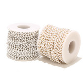 2M lančići s perlama od lažnih bisera od nehrđajućeg čelika za nalaz za nakit „uradi sam“ pribor za lančiće za naočale Izrada narukvica, ogrlica