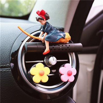 Kreativni slatki osvježivač zraka za automobil Izlaz ispušnog zraka Stezaljka za parfeme Difuzor mirisa Crtići Dodaci za automobile Interijer za djevojčice Žene
