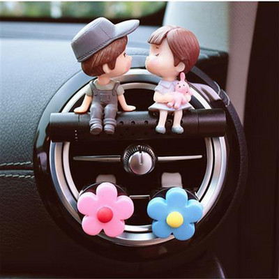 Kreativni slatki osvježivač zraka za automobil Izlaz ispušnog zraka Stezaljka za parfeme Difuzor mirisa Crtići Dodaci za automobile Interijer za djevojčice Žene