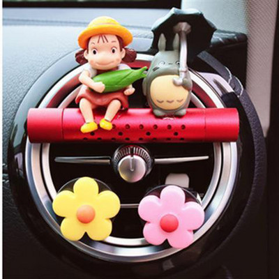 Kreativni slatki osvježivač zraka za automobil Izlaz ispušnog zraka Stezaljka za parfeme Difuzor mirisa Crtići Dodaci za automobile Interijer za djevojčice Žene