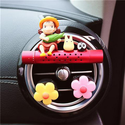 Kreativni slatki osvježivač zraka za automobil Izlaz ispušnog zraka Stezaljka za parfeme Difuzor mirisa Crtići Dodaci za automobile Interijer za djevojčice Žene