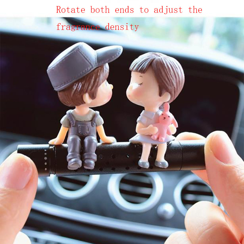 Kreativni slatki osvježivač zraka za automobil Izlaz ispušnog zraka Stezaljka za parfeme Difuzor mirisa Crtići Dodaci za automobile Interijer za djevojčice Žene