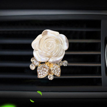 Роза с диаманти кола Изход за климатик парфюм кола парфюм аксесоари за интериор на кола аромат за кола