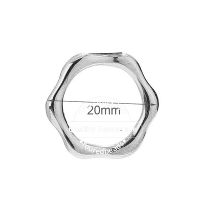 5 komada bambusovih privjesaka od nehrđajućeg čelika Okrugli konektori za izradu nakita DIY pribor za nalaze 16 mm 21 mm