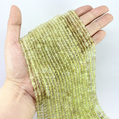 Veleprodaja 4 x 4 mm prirodni fluorit Hubei tirkiz ametist kunzit Amazonit kocka Faktirani kamen labave male perle Izrada nakita