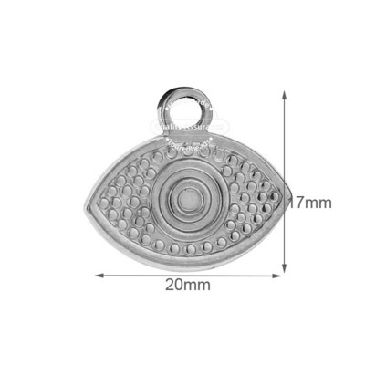 5 kom/lot privjesci od zlatne zvijezde od nehrđajućeg čelika Nepravilno oko Medalje privjesci za DIY žene Ogrlice Izrada nakita Potrepštine za izradu