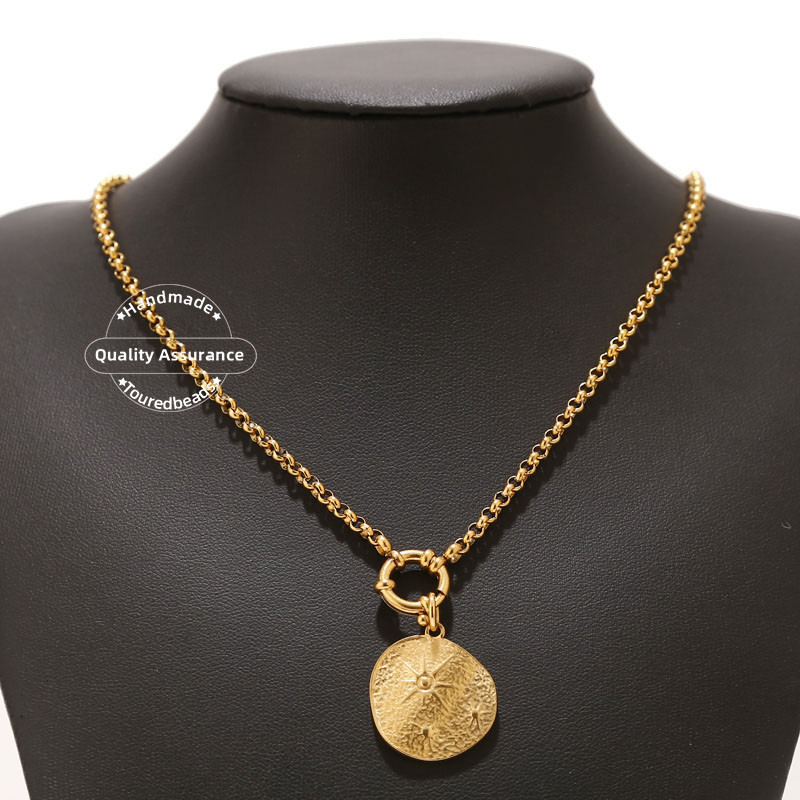 5 kom/lot privjesci od zlatne zvijezde od nehrđajućeg čelika Nepravilno oko Medalje privjesci za DIY žene Ogrlice Izrada nakita Potrepštine za izradu