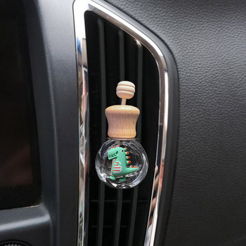 Аромат за кола Празна стъклена бутилка Симпатична бутилка освежител за въздух Парфюм Щипка Въздушен отвор Изход Ароматерапия Етерични масла Дифузер