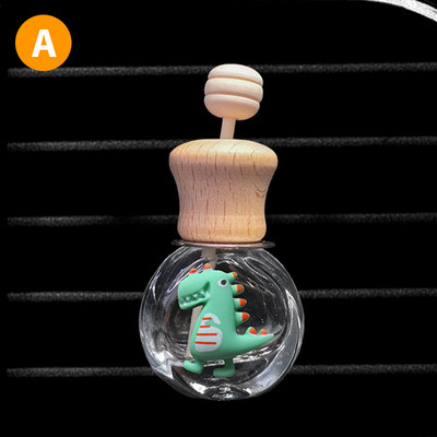 Miris za automobil Prazna staklena bočica Slatka bočica osvježivača zraka za automobil Spajalica za odzračivanje Otvor za aromaterapiju Difuzor eteričnih ulja