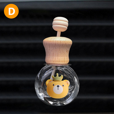 Miris za automobil Prazna staklena bočica Slatka bočica osvježivača zraka za automobil Spajalica za odzračivanje Otvor za aromaterapiju Difuzor eteričnih ulja