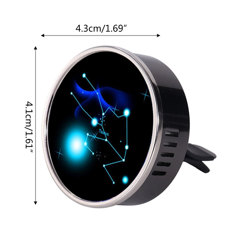 Styling Air Aromatherapy Stezaljka Constellations Theme Difuzor Otvor za zrak Smiješni dodaci za automobile Suvenir Poklon