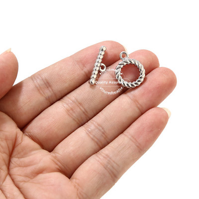 5 kompleta zlatnih kopči od nehrđajućeg čelika za narukvicu, ogrlicu, zdepastu OT kopču. Nalazi za izradu nakita „uradi sam“