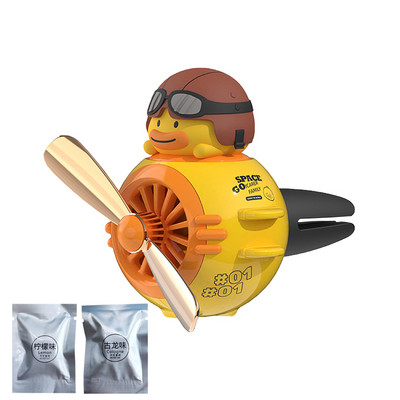 Slatki osvježivač zraka za automobil Cartoon Duck Automatski izlaz zraka Aromaterapijska kopča Difuzor parfema Dekoracija Dodaci za unutrašnjost automobila