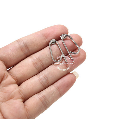 10 gab. Nerūsējošā tērauda zelta U dizaina auskaru statņi Hipoalerģiski DIY auskaru komponenti auskaru izgatavošanai