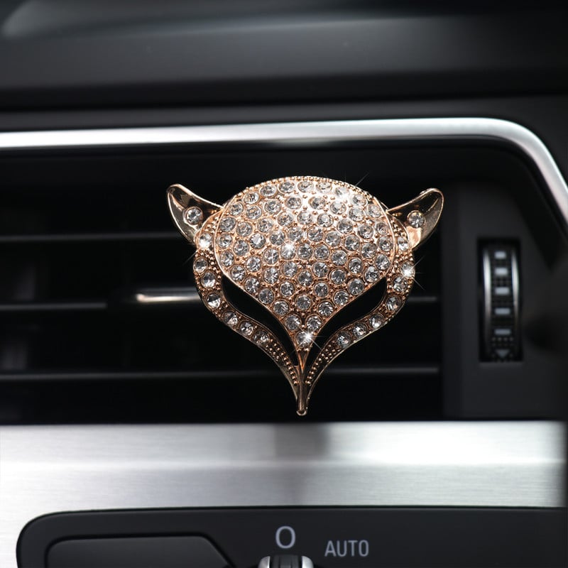 Automobilių oro gaiviklis Kvepalai Moteriški Kalnų krištolas Bling Automobilių Priedai Interjeras Moteris Automobilių Apdaila Skonis Panda Kryžius Pelėda Lapė Gulbė
