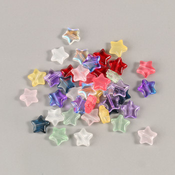 10*10 мм 20-60 бр. Чешки кристални мъниста Кристални цветни стъклени мъниста във формата на звезда за изработка на бижута Колиета Обеци Най-добро качество