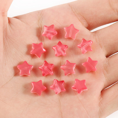 10*10 mm 20-60 komada Češke kristalne perle Kristalne šarene staklene perle u obliku zvijezde za izradu nakita Ogrlica Naušnice Najbolja kvaliteta